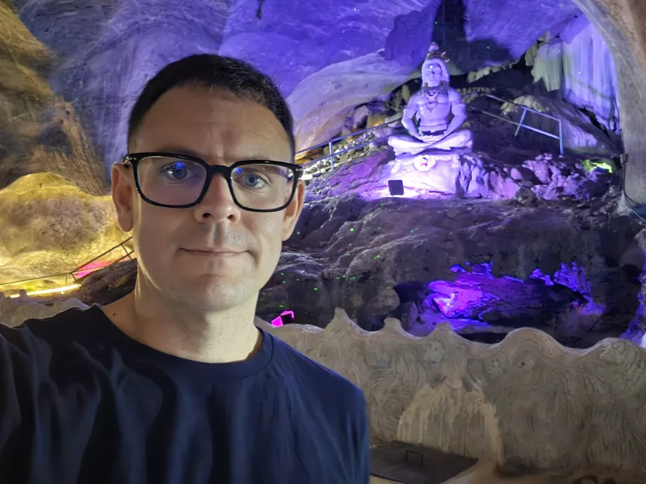 Me in the Ramayana Cave
