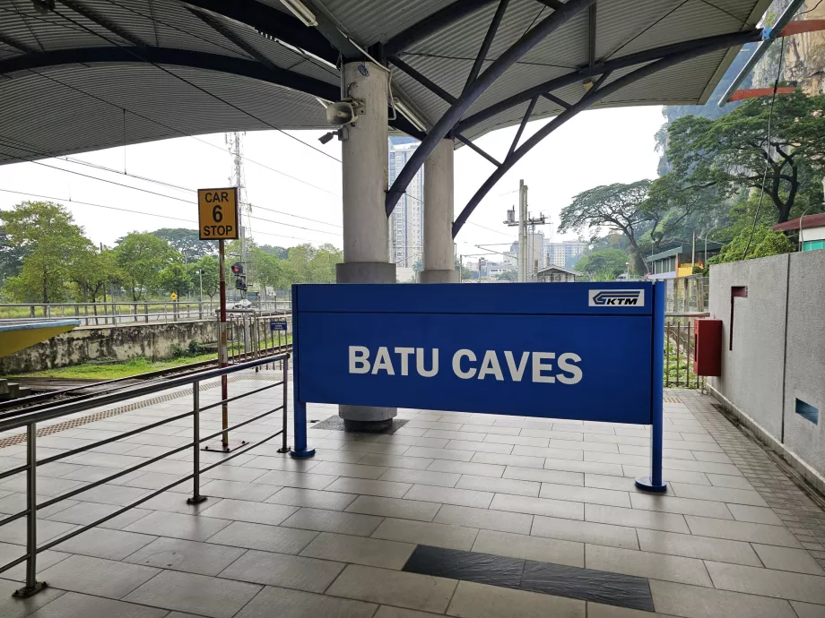 Batu Caves train station