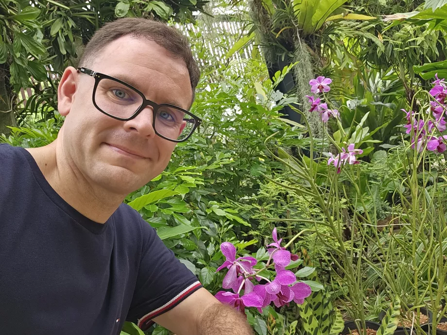 Orchid garden