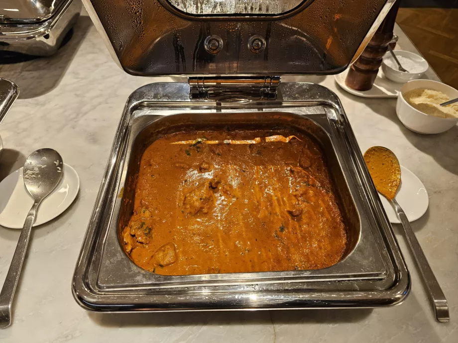 Lunch menu - hot meals