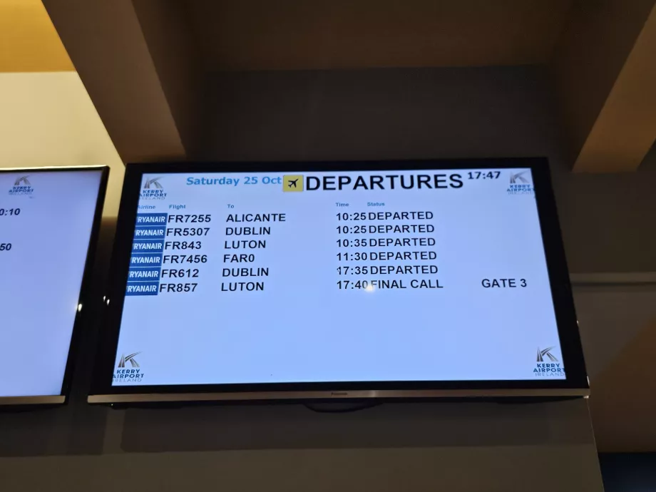 Departure board