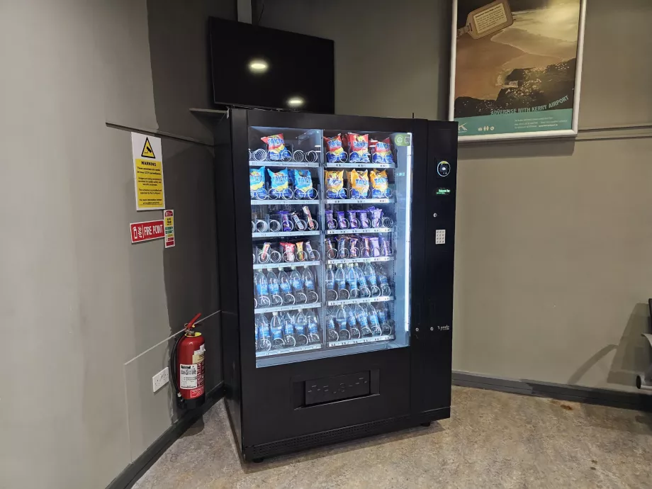 Vending machine in the public area