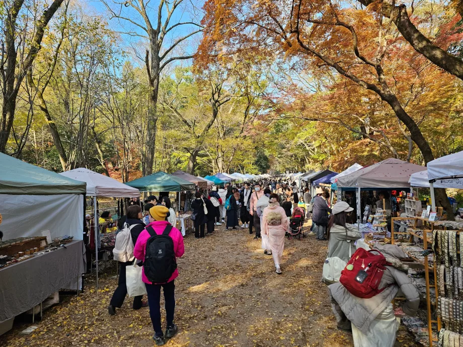 The road to the Shimogamo Shrine