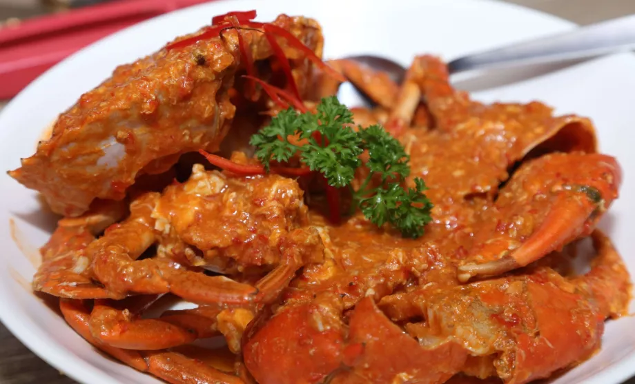 Singapore Cuisine - Chilli crab