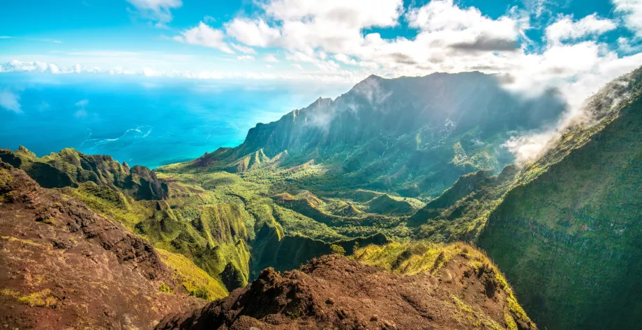 Views of the Pali Coast