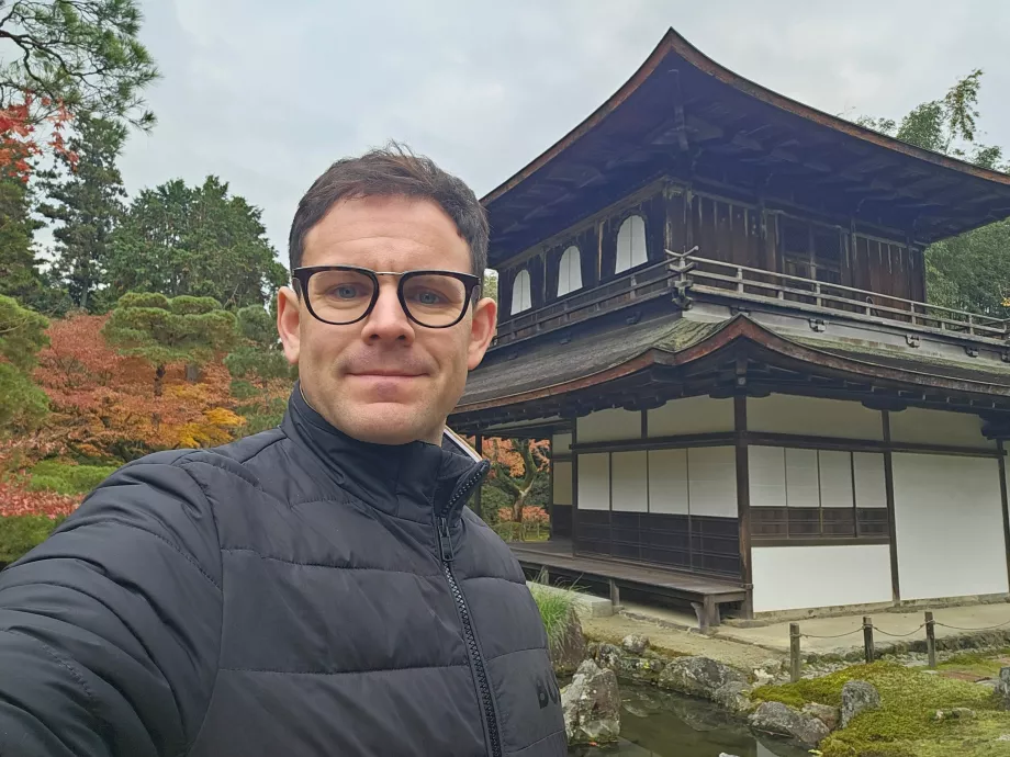 Me at Ginkaku-ji