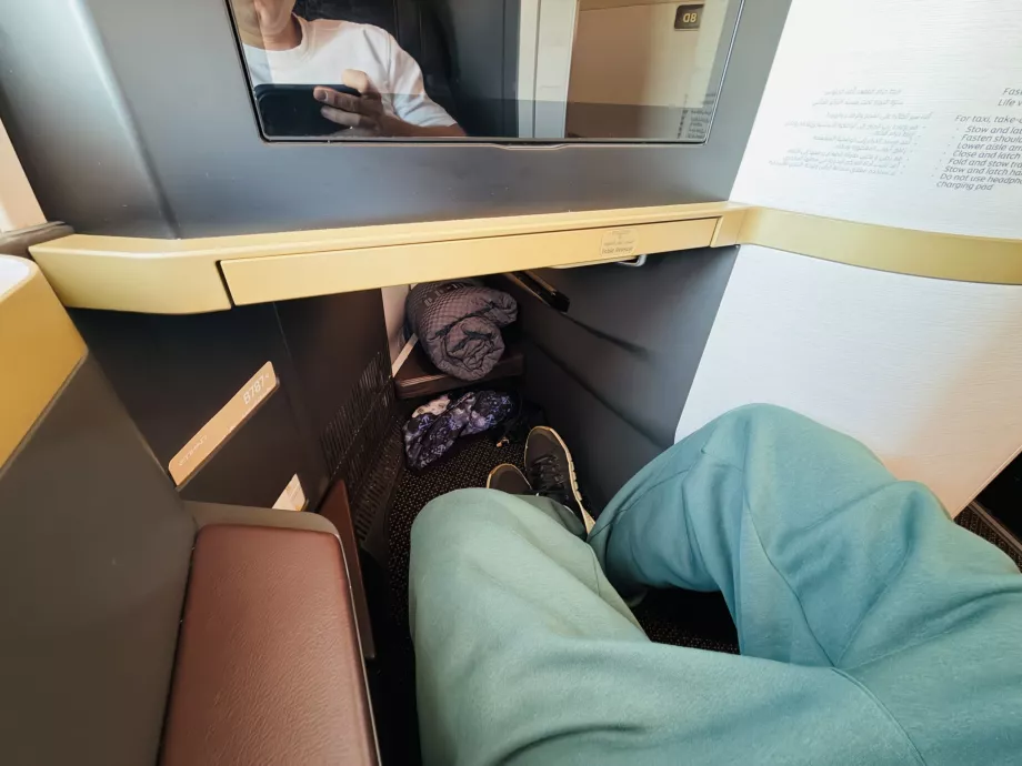 Legroom is more than luxurious