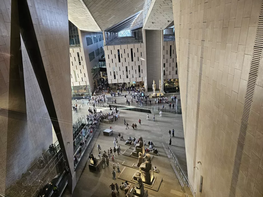 View of the main hall