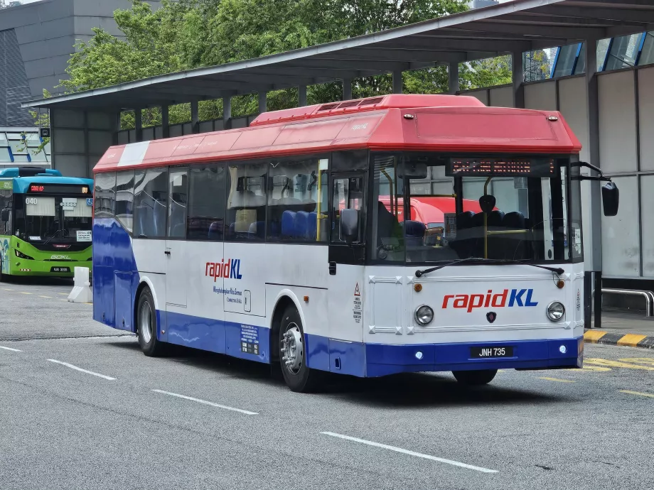 RapidKL buses