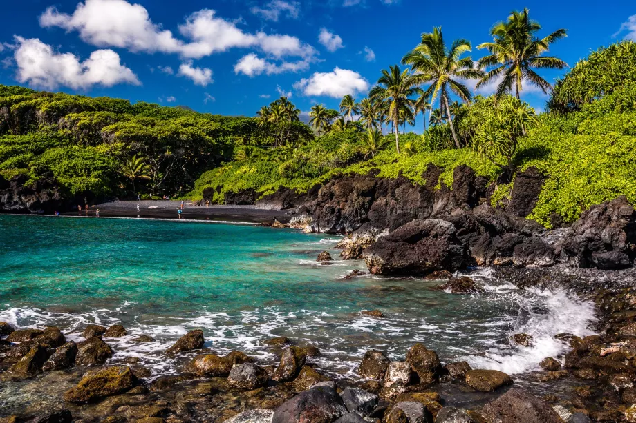 Hana Black Sand