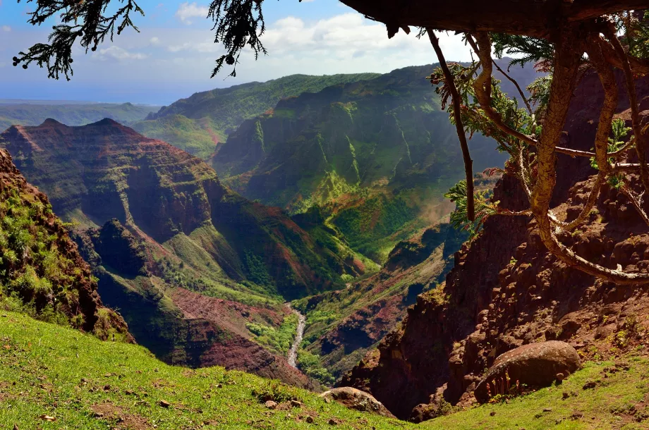 View of Waimea Canyon