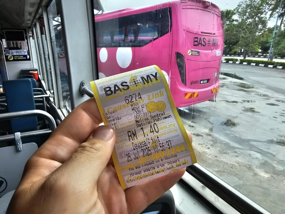 Ticket for public transport