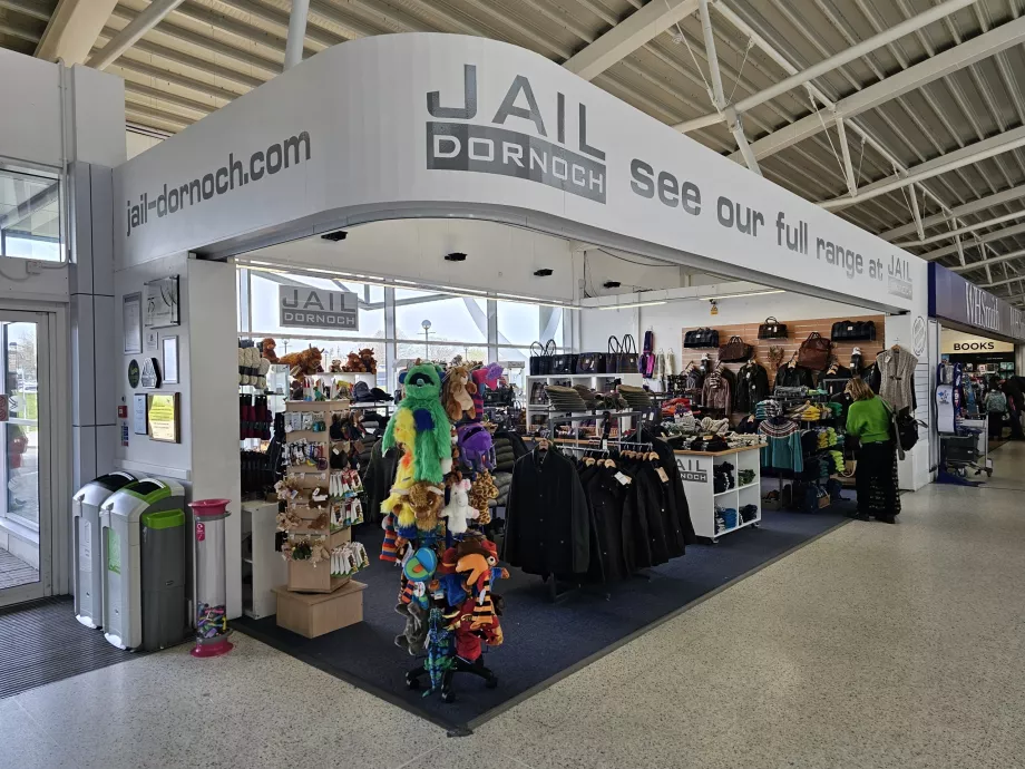 Souvenir shop, public part