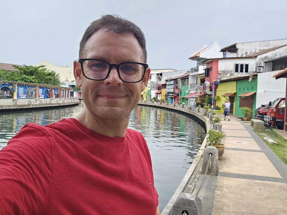Me on Melaka River Walk