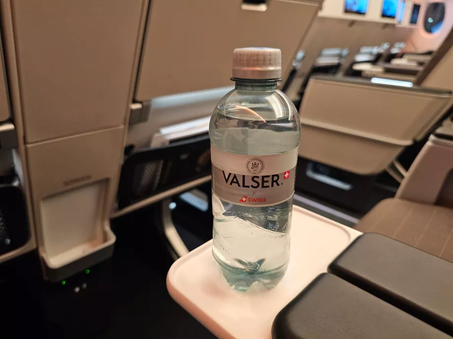 Free water (service as in regular economy class)