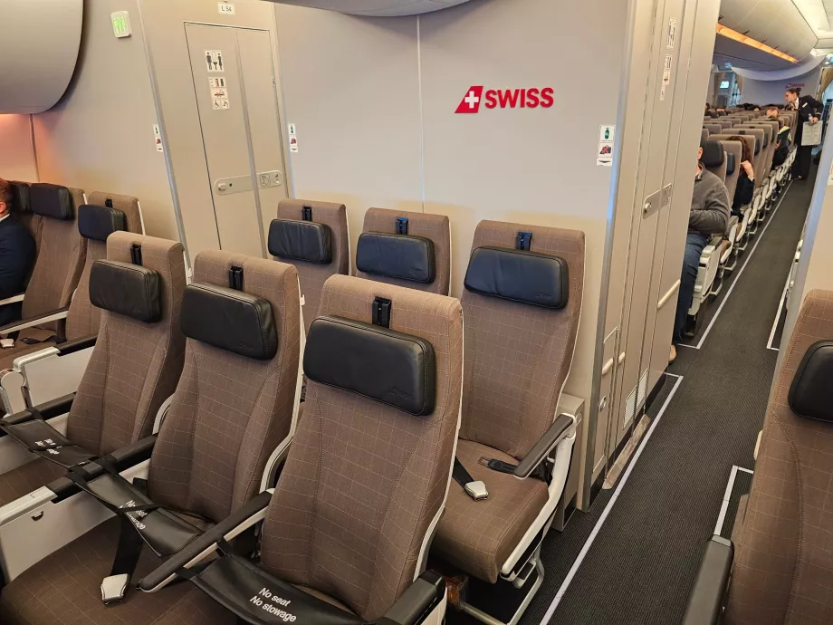 View of standard economy class