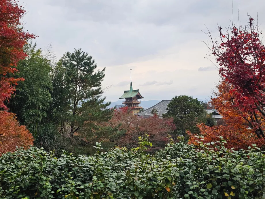 View from the garden of Kodai-ji Temple