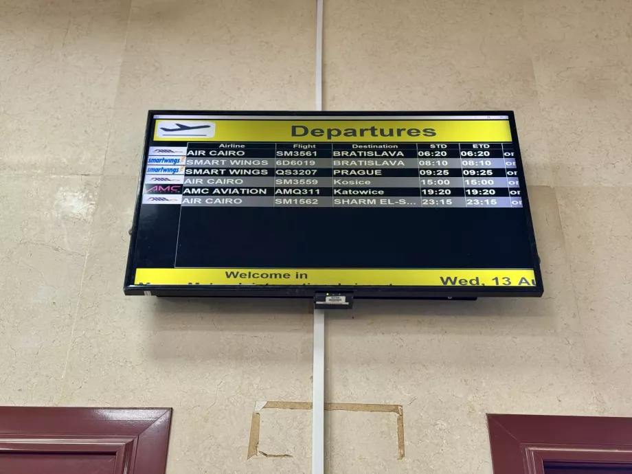 Departures from Marsa Matruh MUH airport