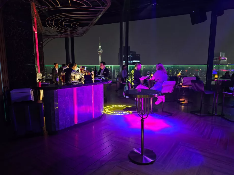 Hotel bar environment