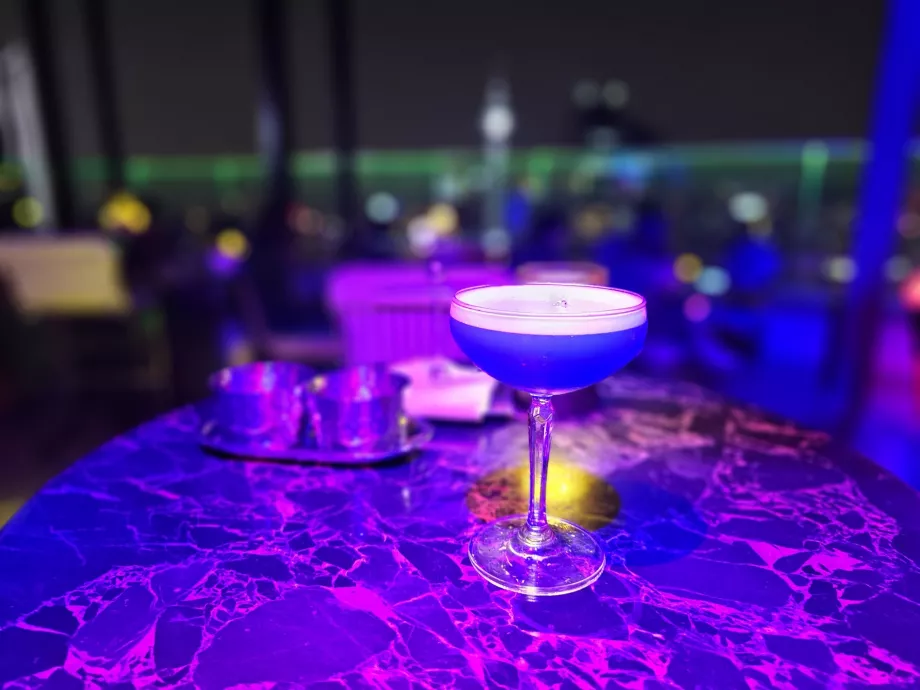 Cocktail in the hotel bar