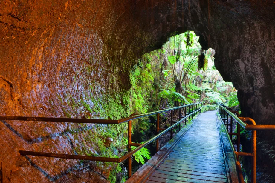 Entrance and exit to/from the tunnel