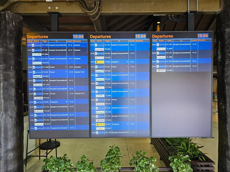 Departure board