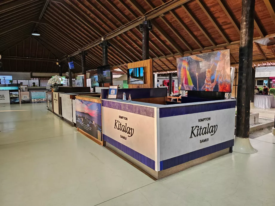 Hotel transfer counters