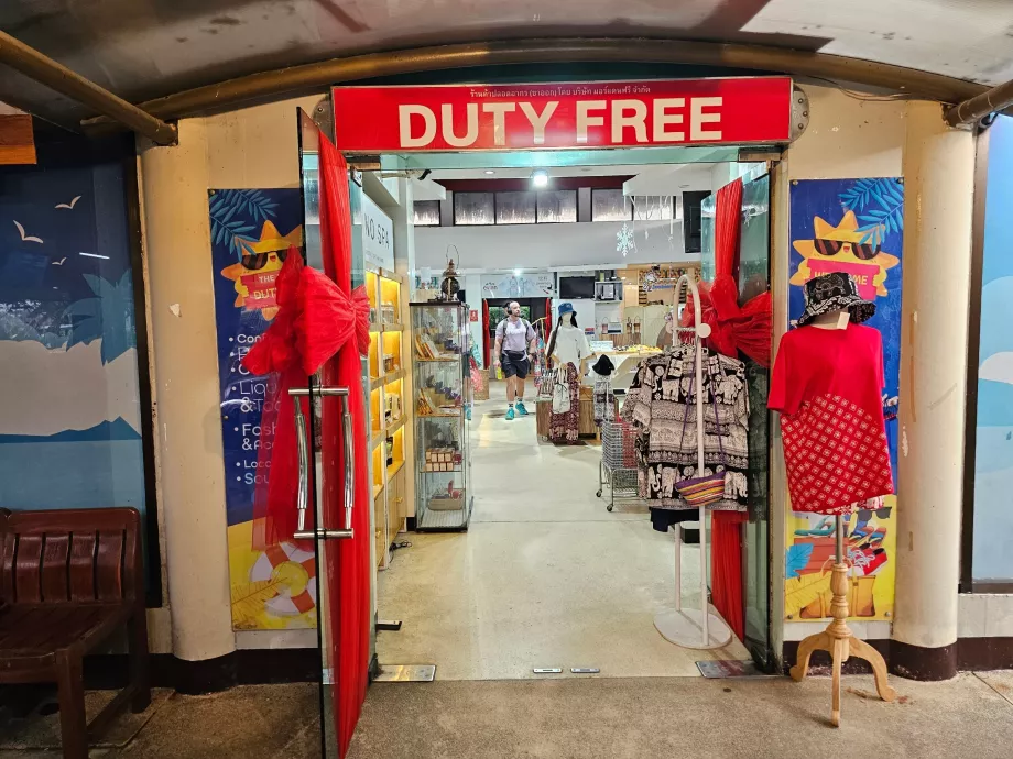 Duty Free Shop, international section