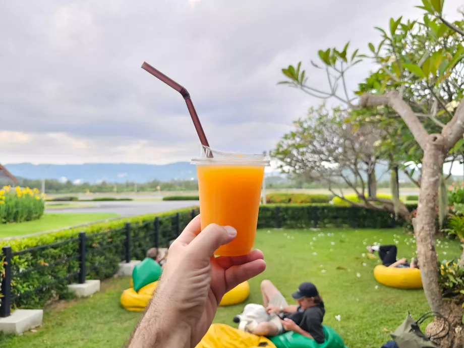 Last fresh before departure from Thailand