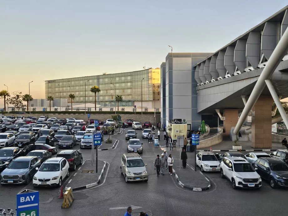 Car park under Terminal 3 (Uber stand)