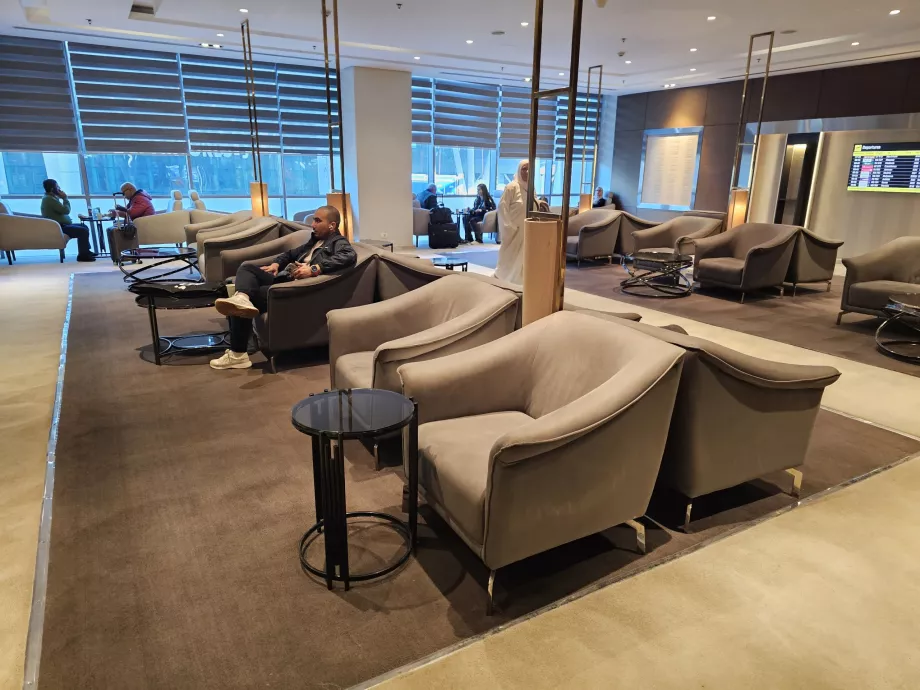 Quiet zone and seating