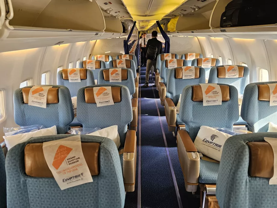 Business class cabin - overall view