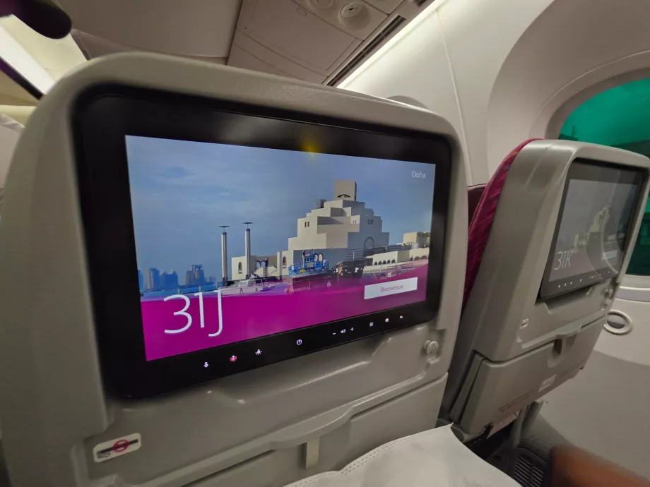 My seat 31J