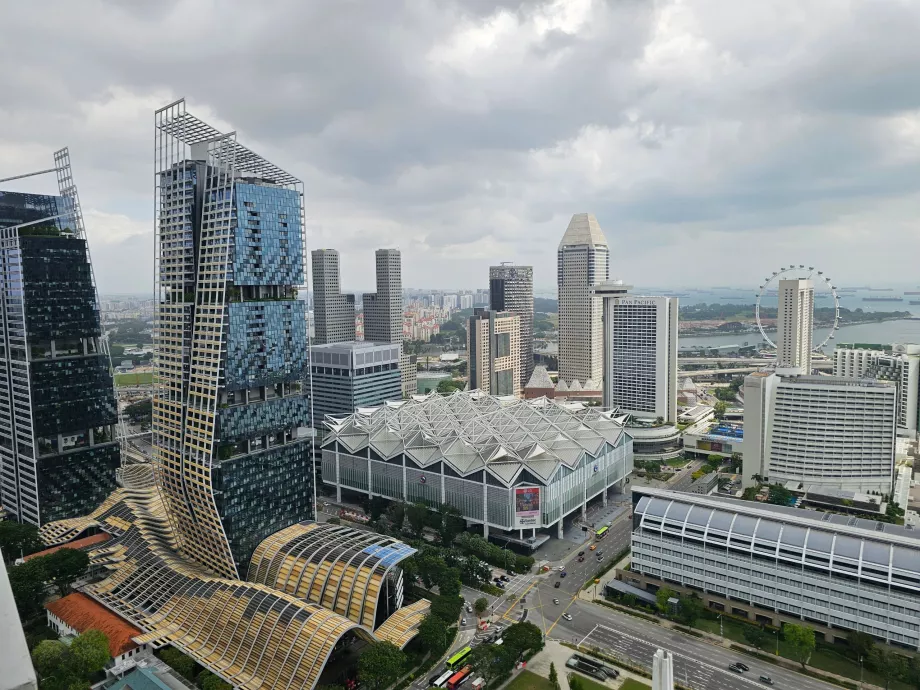 View from the balcony to the other side