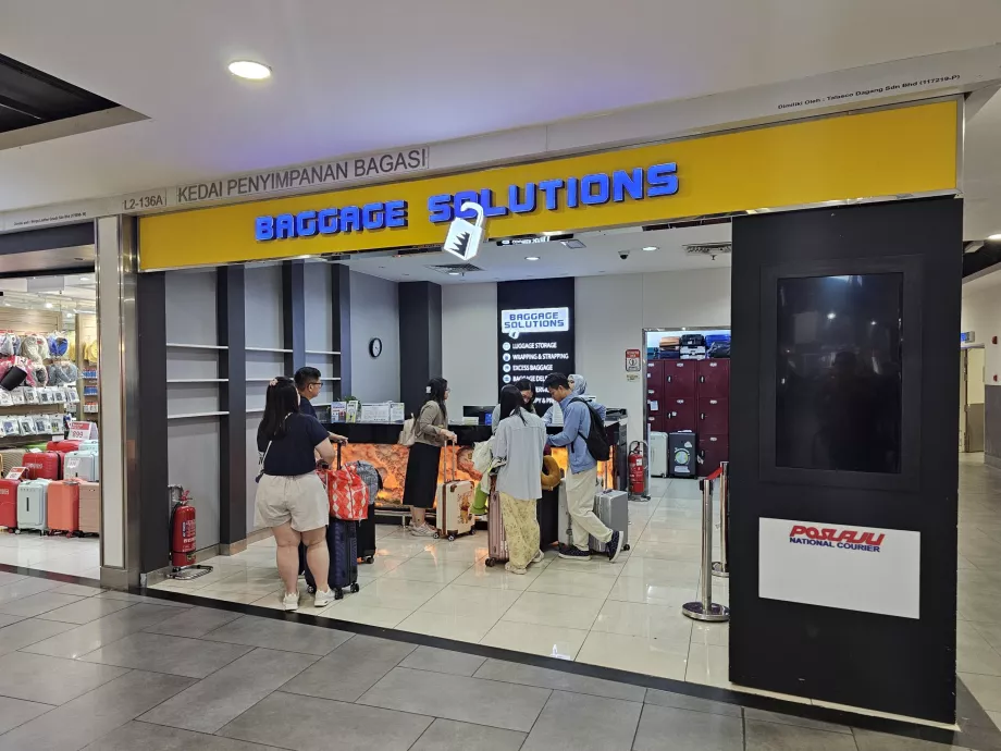 Baggage storage, Terminal 2