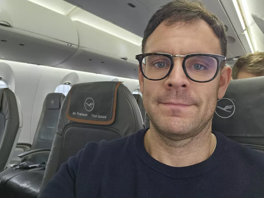 Me and the vacant seat next to me