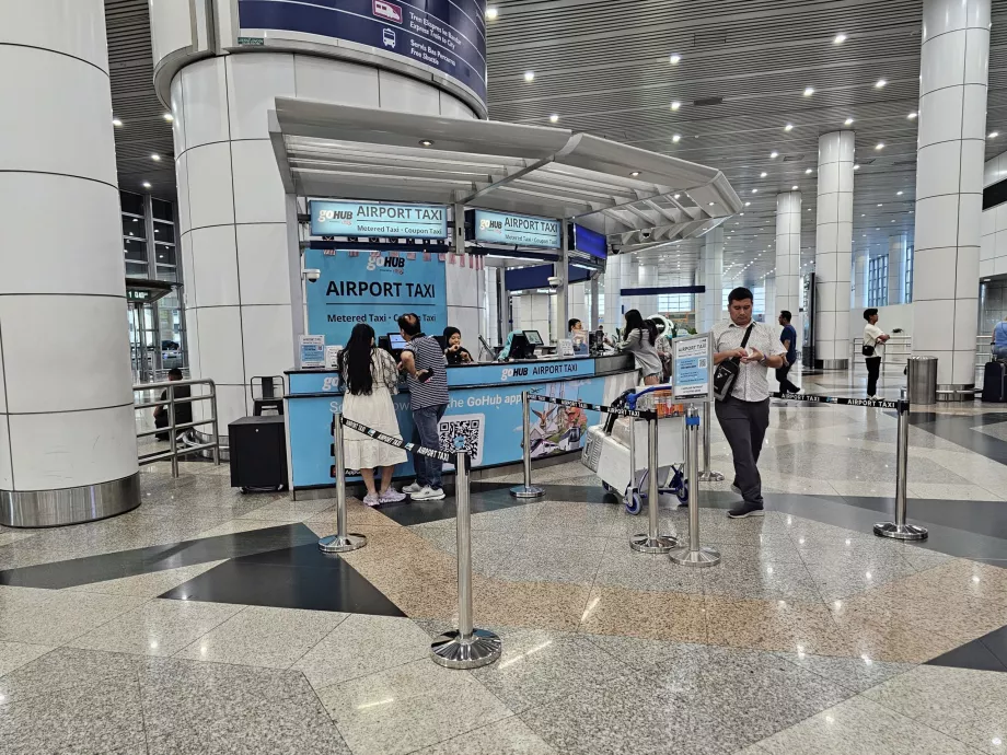Taxi counters, Terminal 1