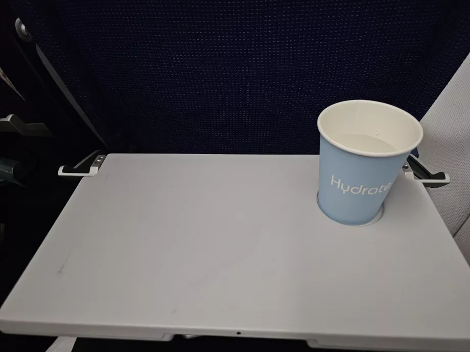 Free water during the flight