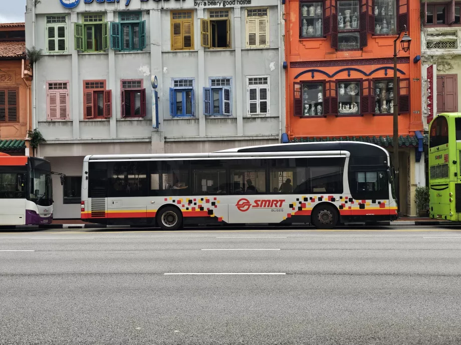 SMRT city bus