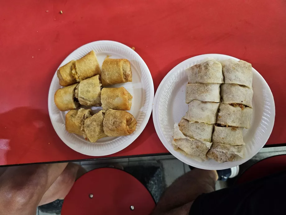 Chinatown Complex Food Centre, rolls and popiah