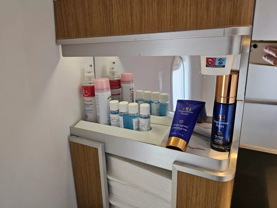 Amenities in toilets