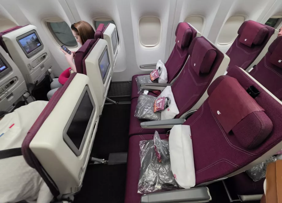 Space in economy class