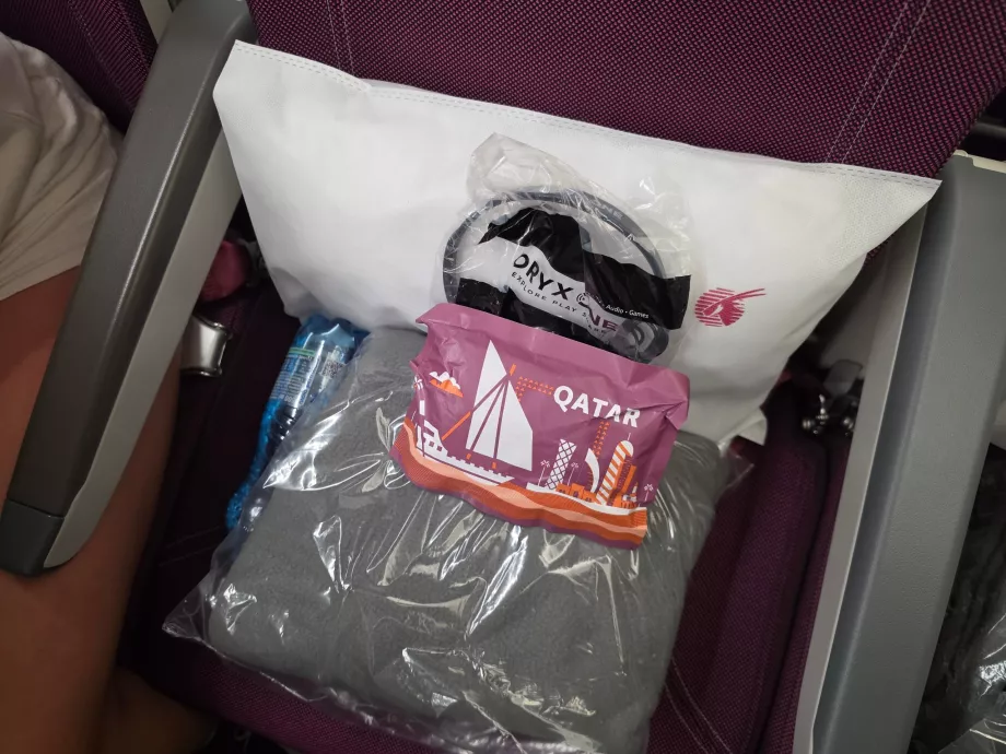 Essentials for a long-haul flight in economy class