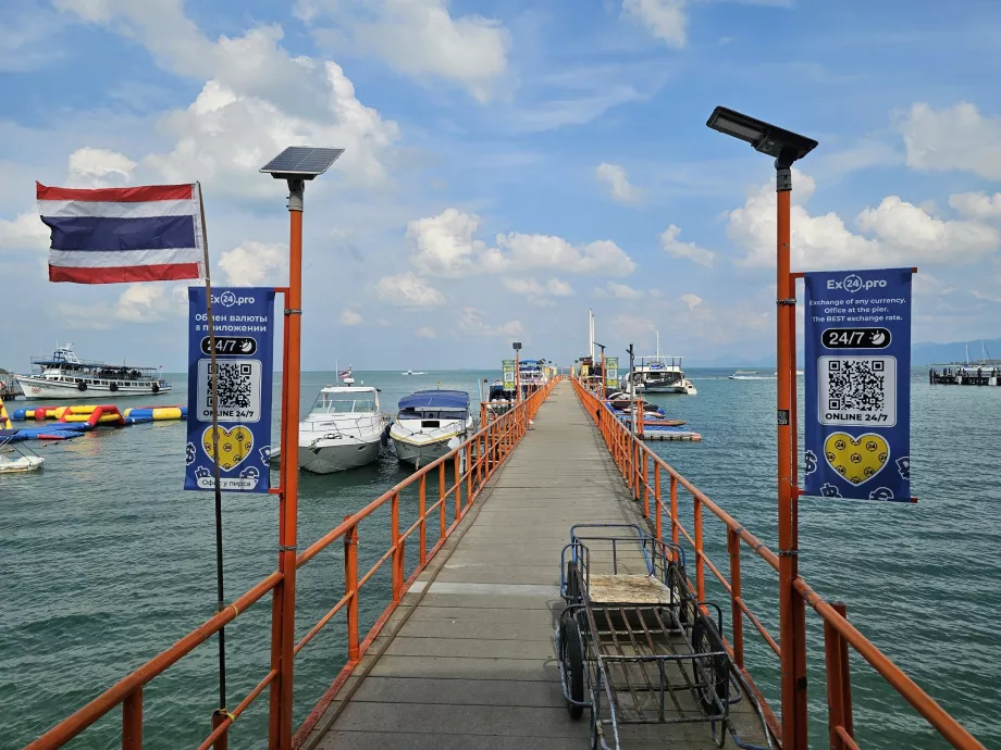 Petcherat marina pier