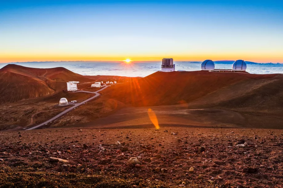 Sunset on Mauna Kea