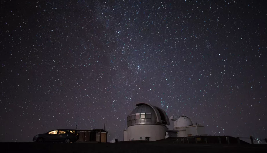 Night sky over Mauna Kea