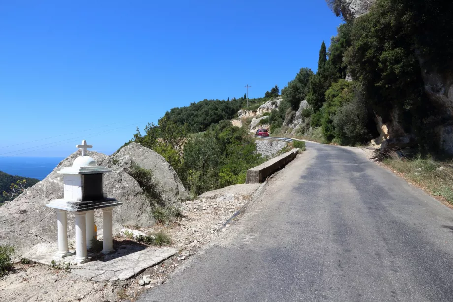 Roads in Corfu