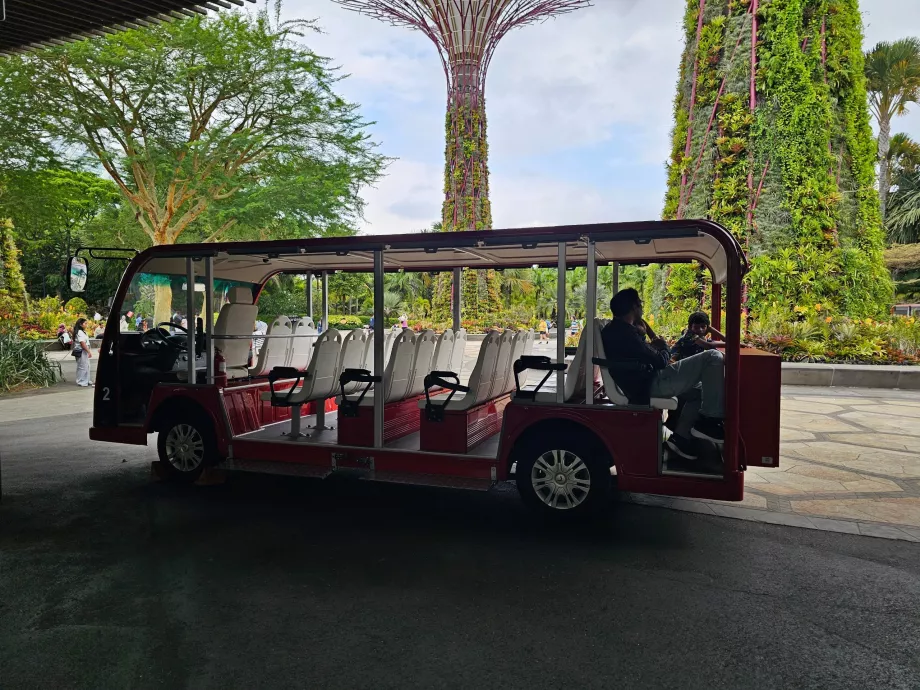Electric Trolley, Gardens by the Bay