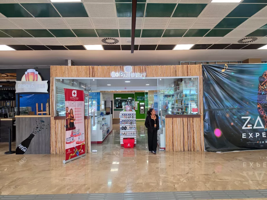 Pharmacy in the public area