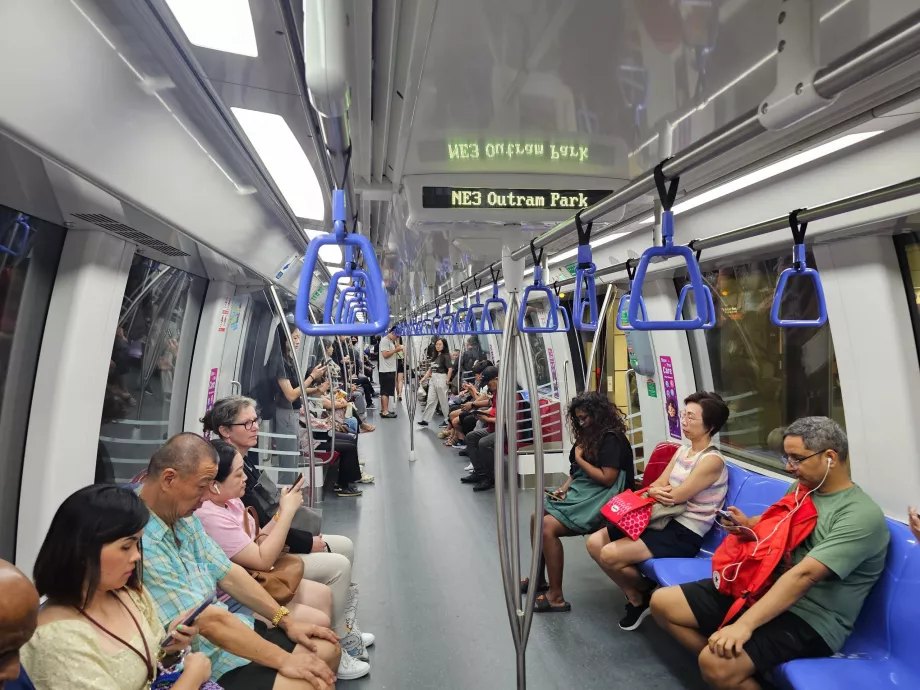 MRT subway interior
